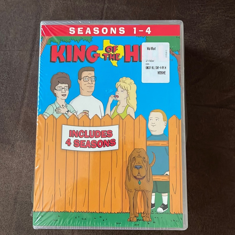 Season 1-4 King of the Hill DVD Collection. Never Opened